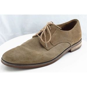Stacy Adams Shoes Sz 10.5 M‎ Brown Oxford Leather Men Cordoroy